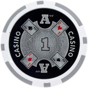 Ace Casino 14 gram - $1 Sold by the Roll25 pcs. per Roll, CPAC-$1*25