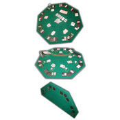 Deluxe Poker & Blackjack Table Top with Case, GPTT-001
