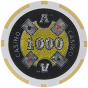 Ace Casino 14 gram - $1000 Sold by the Roll25 pcs. per Roll, CPAC-$1000*25