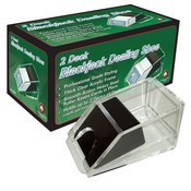 Blackjack Dealing Shoe 2 Deck, GBJ-001
