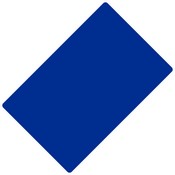 BLUE Poker Size Cut Card, BRY003933U