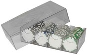 Clear Plastic Chip Storage Box, GPCA-005