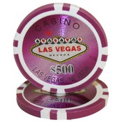 Las Vegas 14g $500 ROLL of 25pcs, CPLV-$500*25