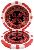 The Ultimate Poker Chip Series 14 gram - $5 Sold by the Roll 25 pcs. per Roll, CPUP-$5*25