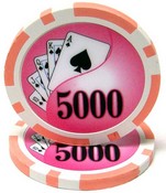 Yin Yang 13.5 Gram - $5000 Sold by the Roll 25 pcs. per Roll, CPYY-$5000*25