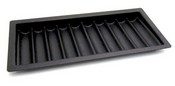 10 Row Chip Tray 500ct ABS Black, GTAA-105