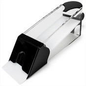 8 Deck Acrylic Baccarat Shoe with Handle and Lid, GBAC-201