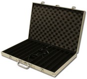 1000 Capacity Chip Case - Aluminum Hard Side, GCAS-1000-AL