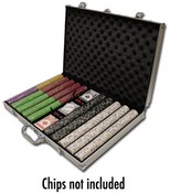 1000 Capacity Chip Case - Aluminum Hard Side, GCAS-1000-AL