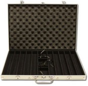 1000 Capacity Chip Case - Aluminum Hard Side, GCAS-1000-AL