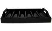 500 Ct Black Mahogany Wooden Case, GCAS-500-M