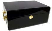 500 Ct Black Mahogany Wooden Case, GCAS-500-M