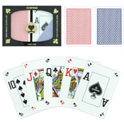 Copag Poker Size PEEK Index - Blue*Red Setup, GCOP-302