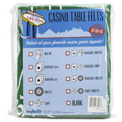 Blackjack and Texas Hold 'Em Felt, GFEL-101