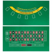 Blackjack and Roulette Table Felt, GFEL-603
