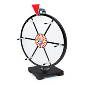 12" White Dry Erase Prize Wheel, GPRZ-002