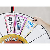 36" Prize Pocket Wheel with Stand, GPRZ-205
