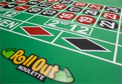 Rollout Gaming Roulette Table Top with Rubber Bottom, GROL-004