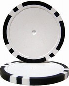 Black Eight Stripe Chips Sold by the Roll 25 pcs. per Roll, CPBL14-BLACK*25