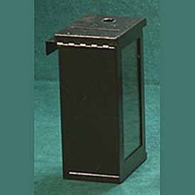 Metal Toke Box With 1 Window with J-Hook, AGS-tobx1m-j