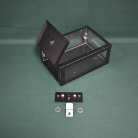 Metal Toke Box With 4 Windows, AGS-tobx4m