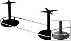 Cast Iron Casino Style Pedestals Custom Poker Table Leg, ags-pkbase