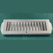 15 Tube Aluminum Chip Tray with Cover (Cutout 26 5/8