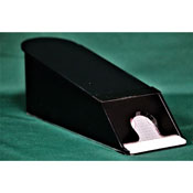 Solid Black Shoe with Lid, AGS-SHOD651