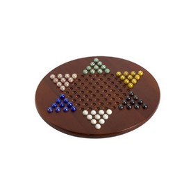 15" Jumbo Chinese Checkers W/ Marble Pieces, 1633