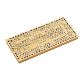 Deluxe Natural 3 Track Cribbage, 1915