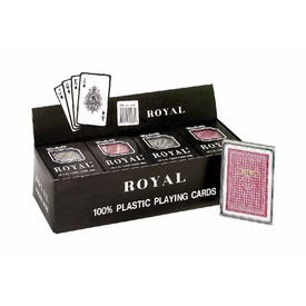 ROYAL Plastic Poker Playing Cards (12 Decks), 2089