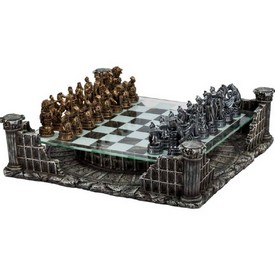Roman Gladiator 3D Chess Set 15" x 15", 2127D