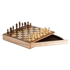 14" Sector Drawer Chess Box, 2142