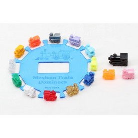 2717A-12 Acrylic Train Hub, 14 Train Markers & 1 Blk Train, 2418