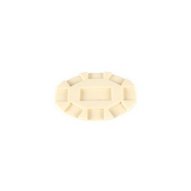 Small Domino Train Hub - Oval (6" X 4 3/8"), 2717S