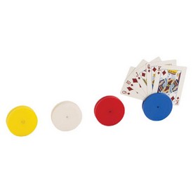 4Pc Round Card Holder, 2721