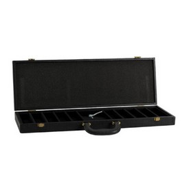500Pc Alligator Leatherette Poker Case -W/2-Card Space, 2730D