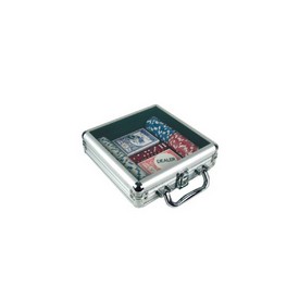 100Pc. 11.5G Poker Set In Acyrlic Lid Aluminum Case, 2731