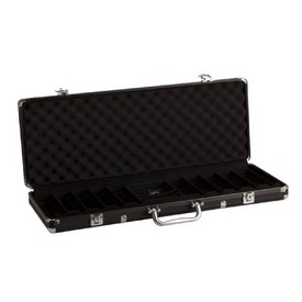 500 Chips Black Aluminum Poker Case, 2790D