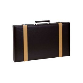 18" Brown/Tan Backgammon Set, 3046L