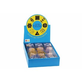 12 Puzzles ( Star, Global, Barrel & Cube Chain) In Color Box, 6121