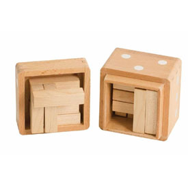 Dice Box - Stacked Sticks, 6135