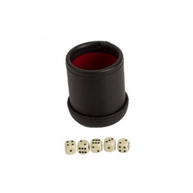 Deluxe Dice Cup W/5 Dice, 7812