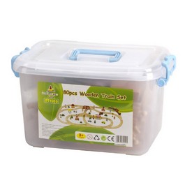 80Pc Train Set In Plastic Tub, 961010