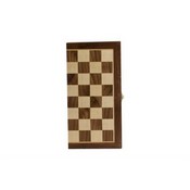 11" Walnut Folding 3 In 1 Game Set [Ch, Ck, Bk], 2147AW