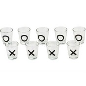 10" Drinking Tic Tac Toe Game - New, 2192D
