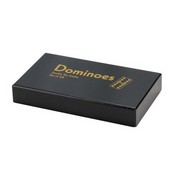 Double 6 Color Dots White Tile Domino Set, 2322