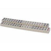 166Pc Ivy Western Mah Jong Tile Set, 2400MT