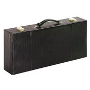 Alligator Texture Case Western Mah Jong, 2403BLK