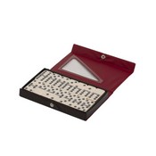 Professional Vinyl Case Double 6 Dominoes, 2413